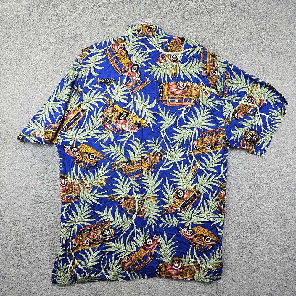 Kahala Suns Hawaiian Shirt Men's Button Up Floral Short Sleeve Multicolor Size L - Picture 8 of 11